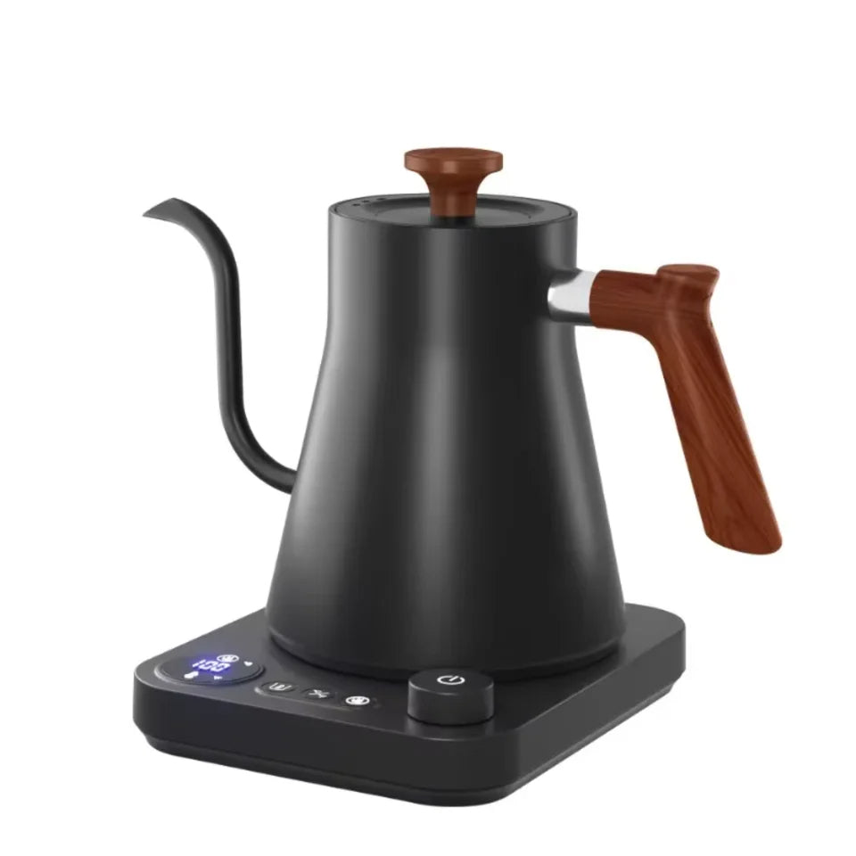 Gooseneck Kettle 1200W Hand Brewed Kettle Coffee Pot Intelligent Constant Temperature Control Tea Pot Portable Kettle