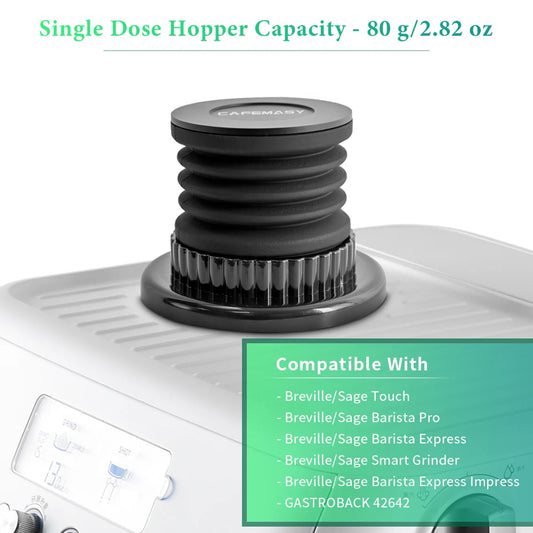Espresso Coffee Grinder Blowing Bean Bin Single Dose Hopper Coffee Grinder Cleaning Tool For Breville Coffee Grinder Accessories