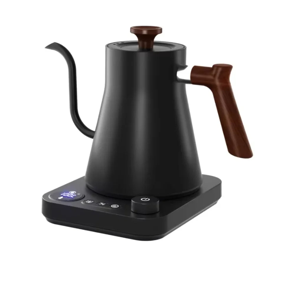 Gooseneck Kettle 1200W Hand Brewed Kettle Coffee Pot Intelligent Constant Temperature Control Tea Pot Portable Kettle